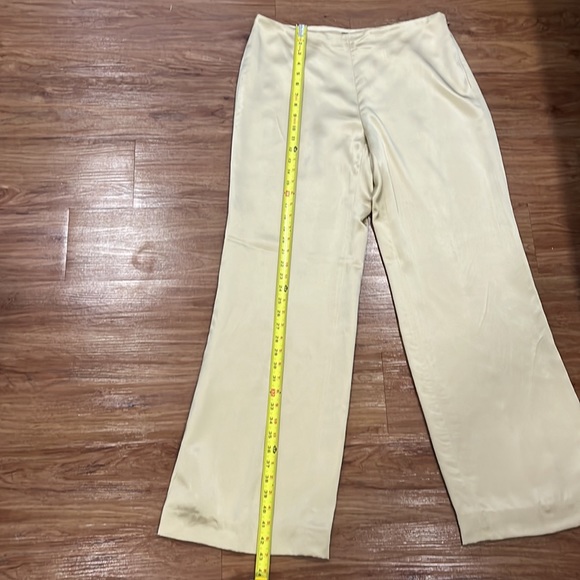 Dana Buchman Gold Pants Size 12 - Picture 2 of 4